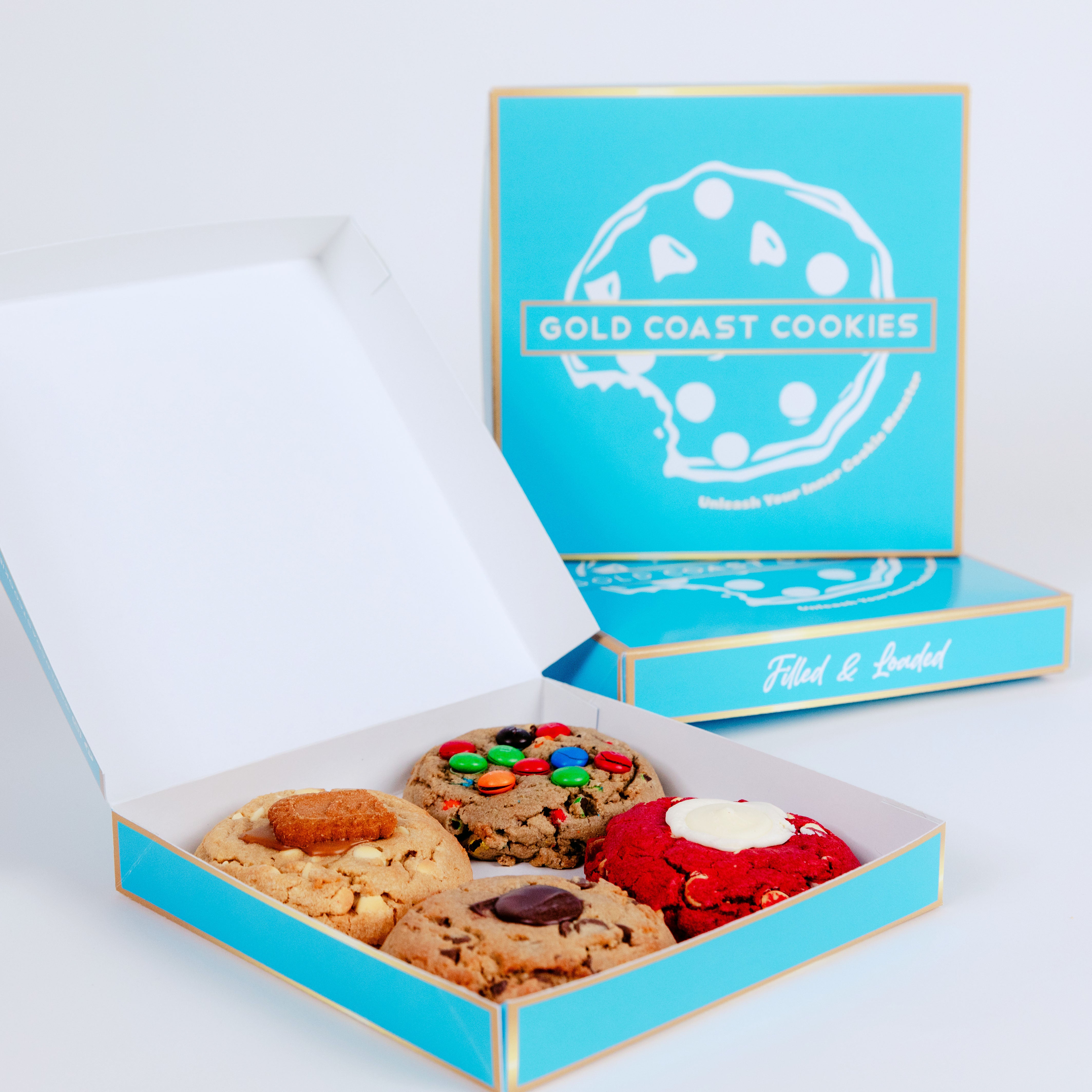 Custom Pick 4 Cookie Box