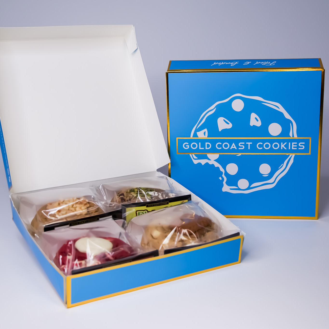 Custom Pick 4 Cookie Box